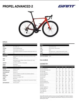GIANT Propel Advanced 2