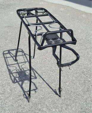 BLACK BIKE REAR RACK