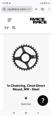 Raceface zobnik 28T cinch