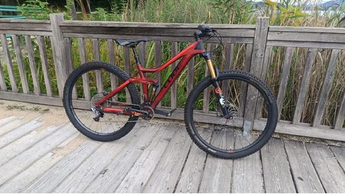 Cube Stereo 140 custom made carbon