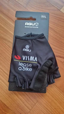Kolesarske rokavice AGU original XXL črne barve NOVE! + darilo
