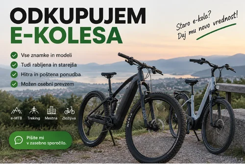 ODKUP E kolesa, Scott, Santa Cruz, Specialized, Giant...