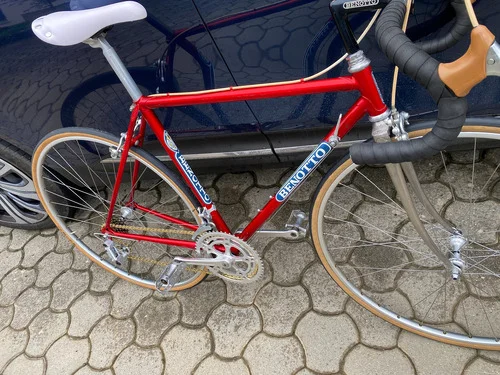 VINTAGE CESTNO KOLO BENOTTO CAMPAGNOLO celovito restavriran