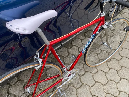 VINTAGE CESTNO KOLO BENOTTO CAMPAGNOLO celovito restavriran