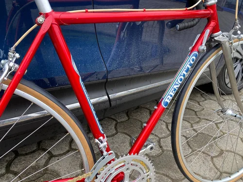 VINTAGE CESTNO KOLO BENOTTO CAMPAGNOLO celovito restavriran