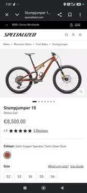 Specialized Stumpjumper 15 Öhlins Coil S3