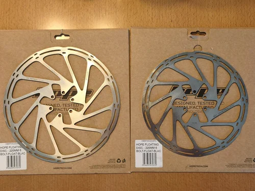 Zavorni diski set SRAM 220/200